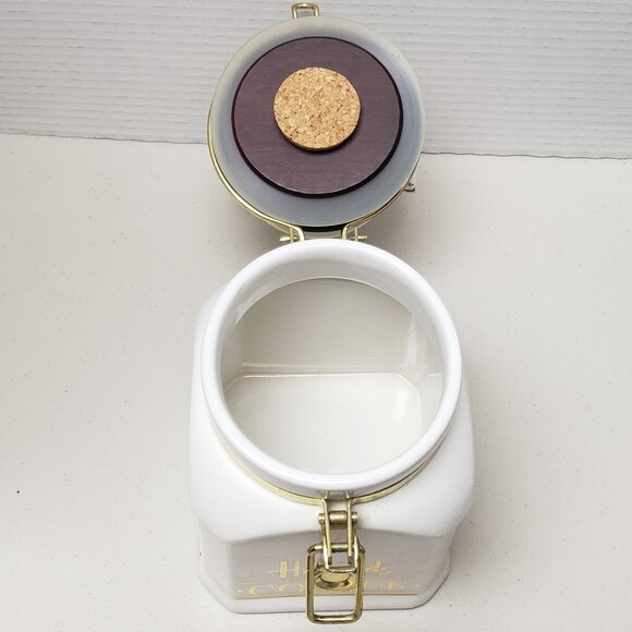 Harrods Ceramic Coffee Canister - Picture 6 of 7